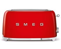 Тостер на 4 ломтика SMEG TSF02RDEU красный