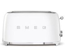 Тостер на 4 ломтика SMEG TSF02WHEU белый