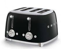 Тостер на 4 ломтика SMEG TSF03BLEU черный