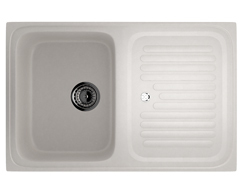 Кухонная мойка EcoStone ES-27-341 ультра-белый 760x500мм