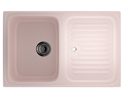 Кухонная мойка Ecology Stone ES-27 светло-розовый 760x500мм