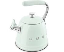 Чайник со свистком Smeg CKLW2001PG пастельный зеленый