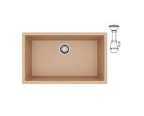 Мойка ALVEUS GRANITAL OMNI 40 BEIGE-G55  750x450x198 с сифоном 1145083