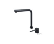 Смеситель Emar ЕС-7027 PVD Black монтаж у окна