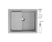 Мойка GRANULA KS-5501iU алюминиум 550х450 мм