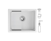Мойка GRANULA KS-5501iU арктик 550х450 мм