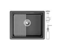 Мойка GRANULA KS-5501iU шварц 550х450 мм