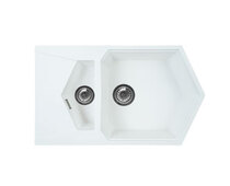 Мойка KitKraken Pond White белый 850х500