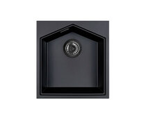 Мойка KitKraken Ocean 45 Carbone noir чёрный 413х444