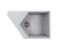 Мойка KitKraken River Grey серый 775х500